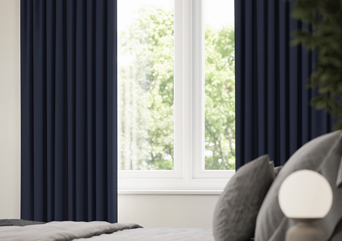 Norleigh, Indigo - Made to Measure Curtains - Image 5